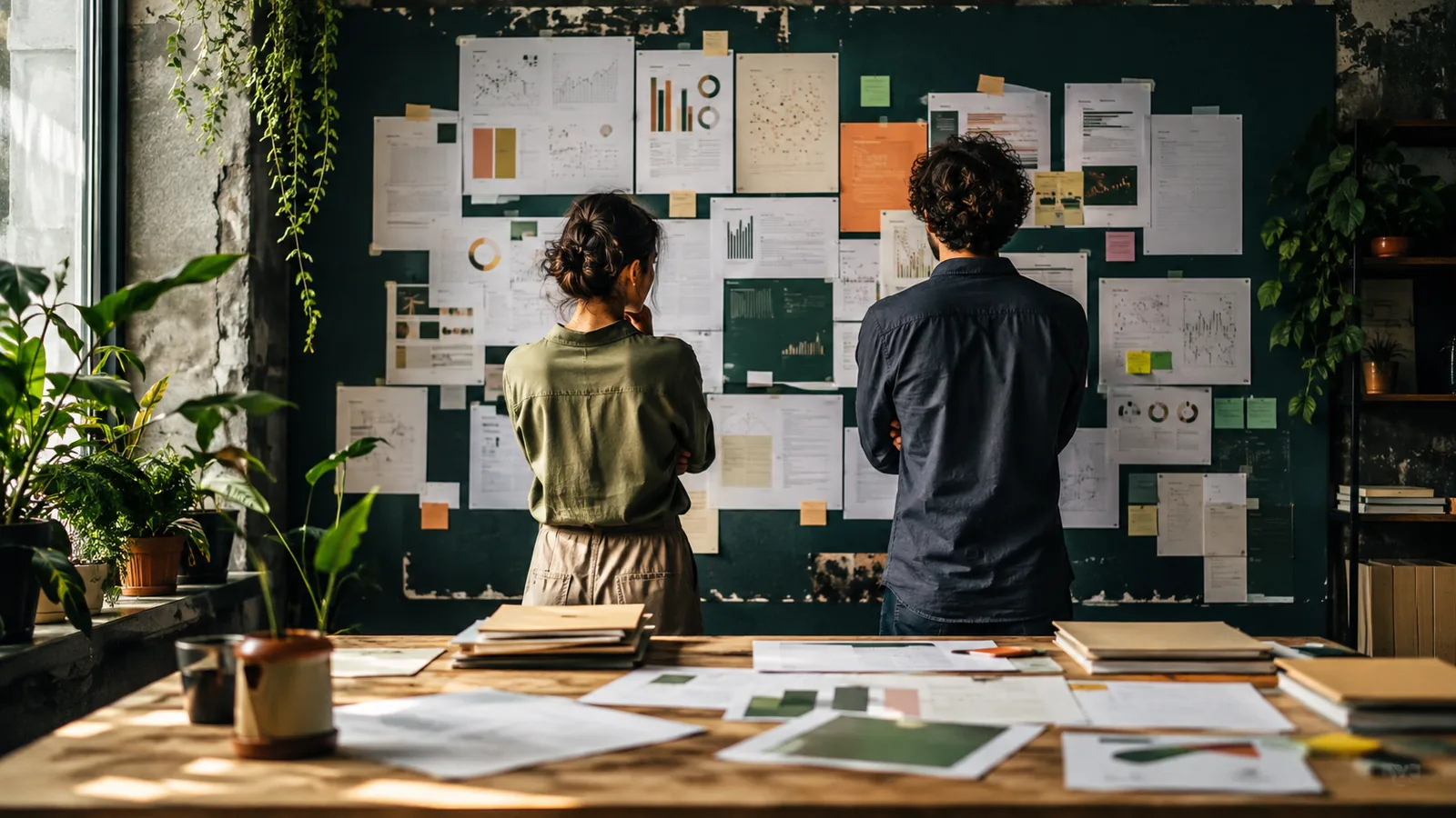Page-specific project management scene illustrating PMP course quality