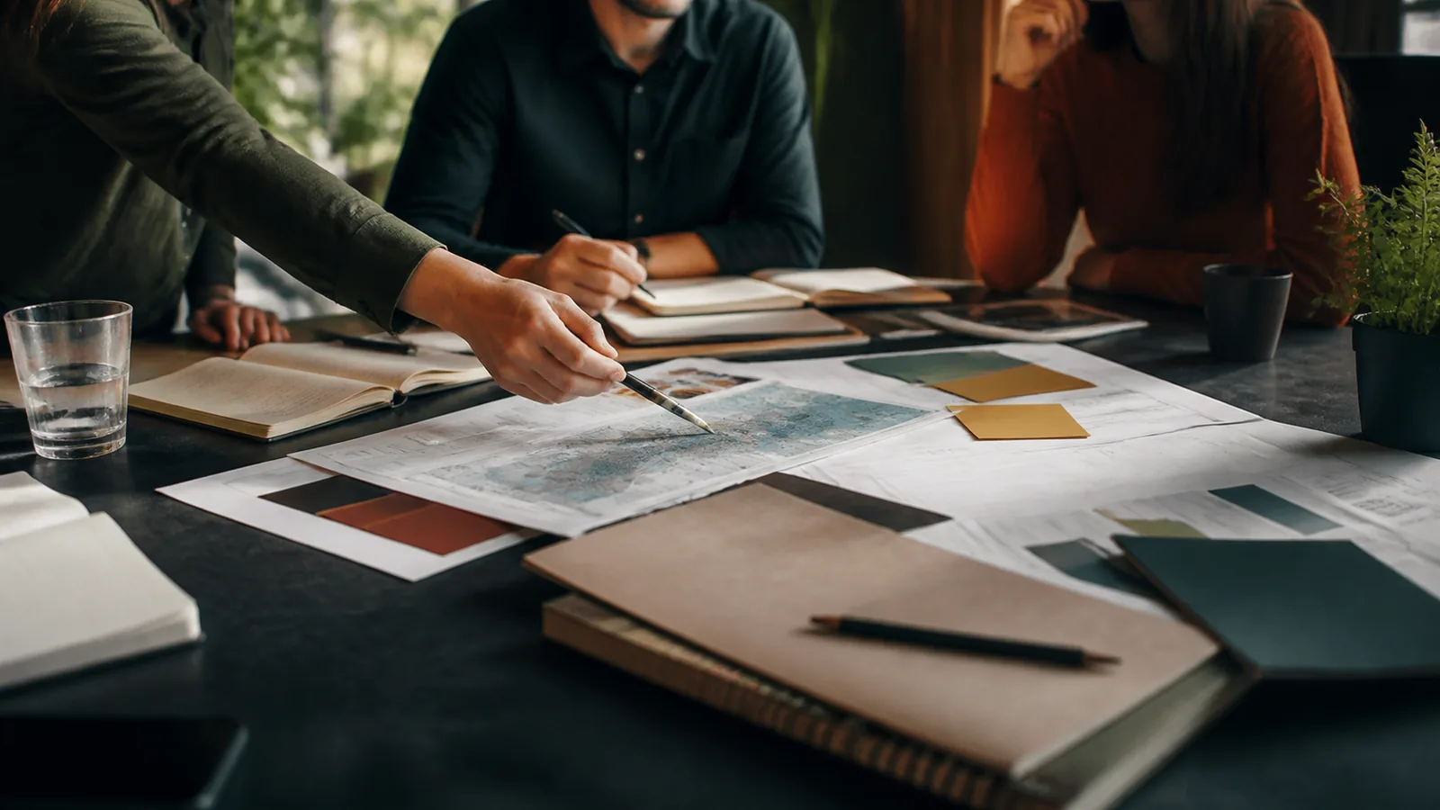 Project management certification routes represented through a practical planning scene