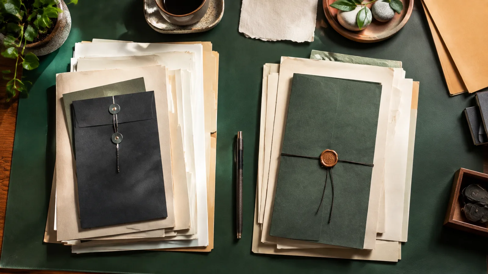 Page-specific project management scene illustrating terms and conditions