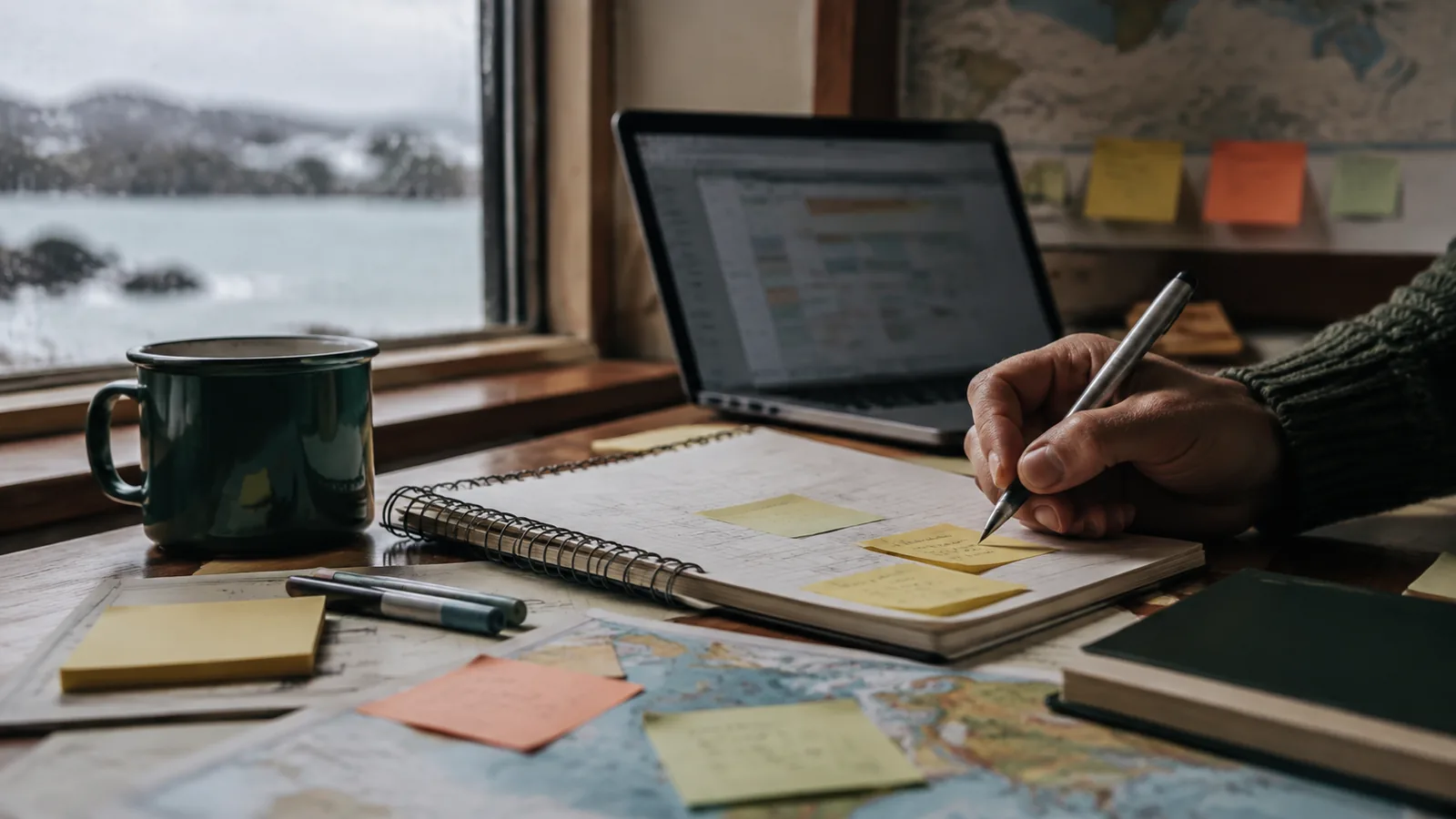 Page-specific project management scene illustrating PMP training Atlantic Canada