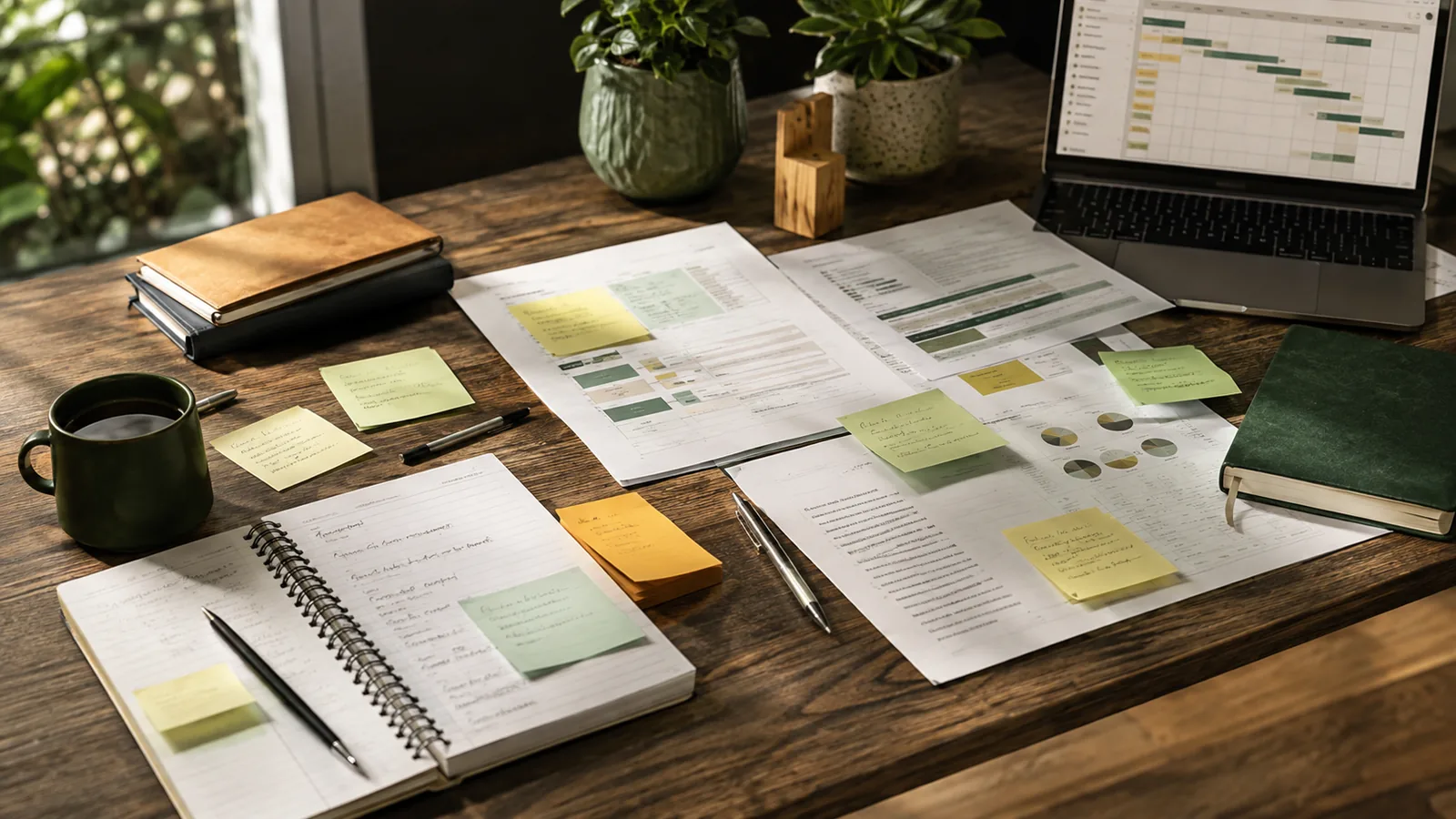 Page-specific project management scene illustrating how to become PMP certified in Canada