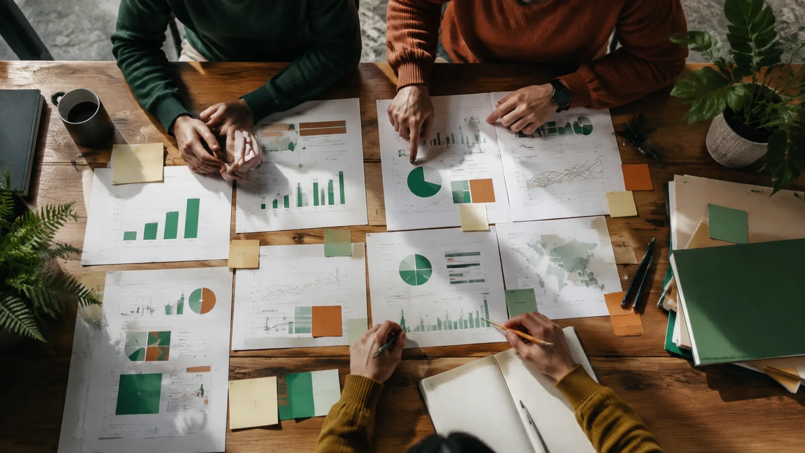 Page-specific project management scene illustrating funding & resource mobilization project management