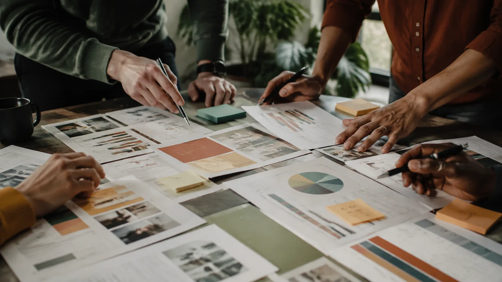 Page-specific project management scene illustrating PMP course reviews Canada